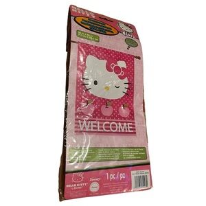 Hello Kitty Welcome House/Garden Flag